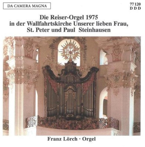 the album cover for Bach / Stanley / Haydn / Handel - Reiser-Organ in the Pilgrim
