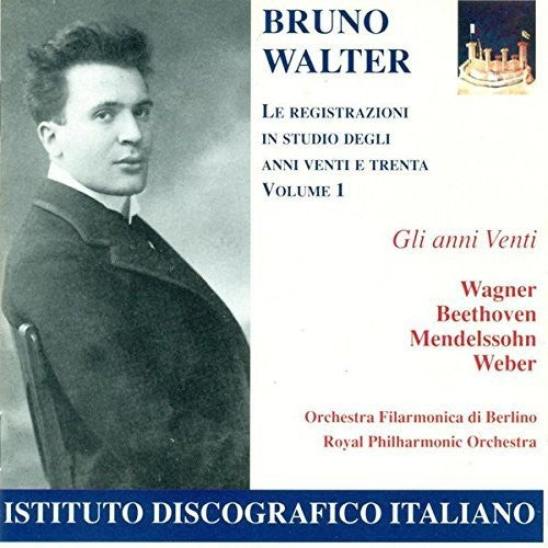 the album cover for Bruno Walter - Orchestral Music