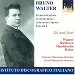 the album cover for Bruno Walter - Orchestral Music