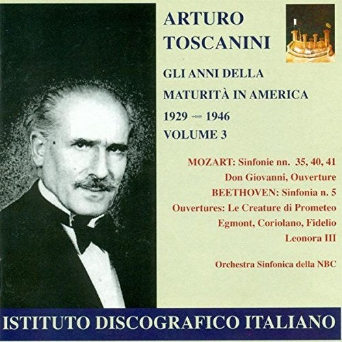 the album cover for Arturo Toscanini - Syms