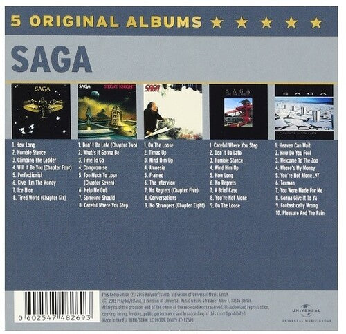 Saga - SAGA - 5 Álbumes Originales (Volumen 2) (CD)