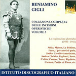 the album cover for Beniamino Gigli - Vocal Recital