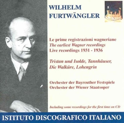 the album cover for Wilhelm Furtwängler - Tristan Und Isolde