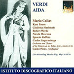 the album cover for Maria Callas - Verdi, G.: Aida [Opera] (1950)