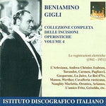 the album cover for Beniamino Gigli - Opera Arias