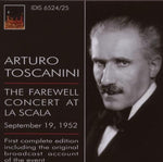 the album cover for Arturo Toscanini - Ovtr to Die Me
