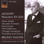 the album cover for Bruno Walter - Requiem (Walter)