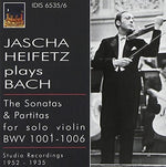the album cover for Jascha Heifetz - Violin Sons