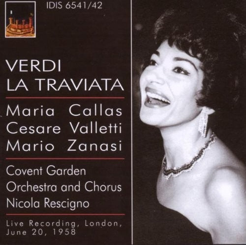 the album cover for Maria Callas - Verdi, G.: Traviata (La) [Opera] (Callas) (1958)