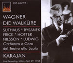 the album cover for Herbert von Karajan - Wagner, R.: Walkure (Die) [Opera] (Karajan) (1958)