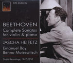 the album cover for Jascha Heifetz - Violin Sons