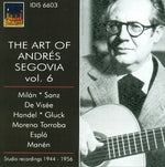 the album cover for AndrÃ©s Segovia - Art of Andres Segovia