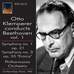 the album cover for Otto Klemperer - Otto Klemperer Conducts Beethoven