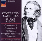 the album cover for GyÃ¶rgy Cziffra - Gyorgy Cziffra Plays Liszt