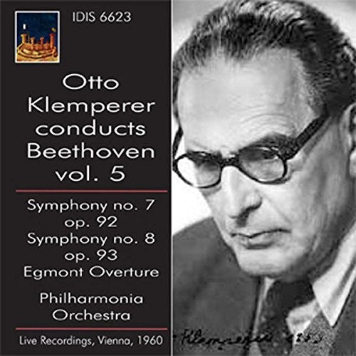 the album cover for Otto Klemperer - Otto Klemperer Conducts Beethoven