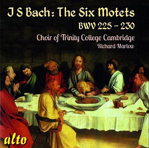 the album cover for J Bach S / Choir Of Trinity College Cambridge - Six Motets BWV 225-230