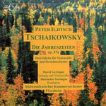 the album cover for Tchaikovsky / Swg Co Pforzheim, Geringas - Seasons, Op.37a / 3 Pieces For Cello