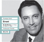 the album cover for Verdi / Del Monaco / Sereni / Siepi / Araujo - Ernani