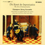 the album cover for Byrd / Extempore String Ensemble - Art of Extemporisation