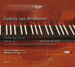 the album cover for Beethoven / Zitterbart / Metzger - Sonatas