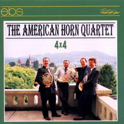 the album cover for American Horn Quartet - Turner: Quartet #3 / Perkins: Cto for Horns / Et