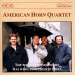 the album cover for American Horn Quartet - Well-Tempered Horn: Bach, Lotti, Telemann, Et Al