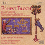 the album cover for Bloch / Julius Berger / Polish Natl Rso, Wit - Complete Works for Cello & Orchestra