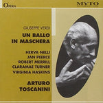the album cover for Verdi / Nelli / Peerce / Turner / Toscanini - Un Ballo in Maschera