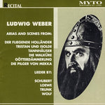 the album cover for Ludwig Weber / Schubert / Loewe / Trunk / Wolf - Recital 1936-1948: Der Fliegende Hollander