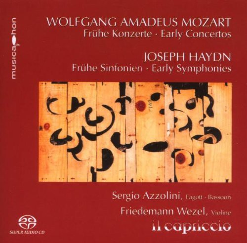 the album cover for Friedemann Wezel - Early Concertos & Symphonies