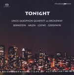 the album cover for Linos Saxophone Quartet - Tonight