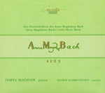 the album cover for Ingrid Schmithusen - Notenbuchlein Der Anna Magdale