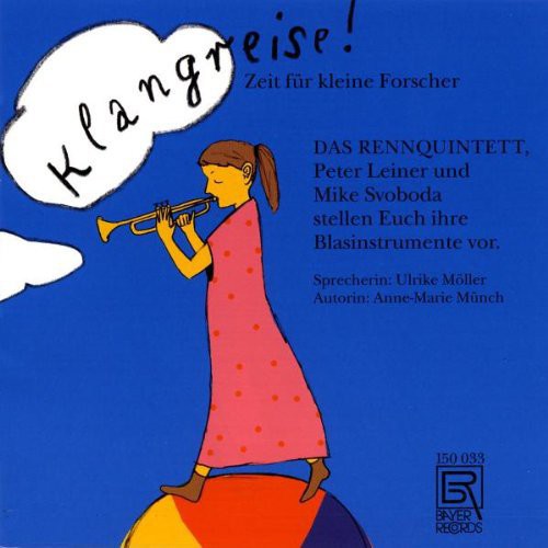 the album cover for Bach / Holszky / Das Rennquintett / Leiner - Klangreise-Zeit Fur Kleine for