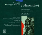the album cover for Verdi - I Masnadieri / Die Rauber (Opera)