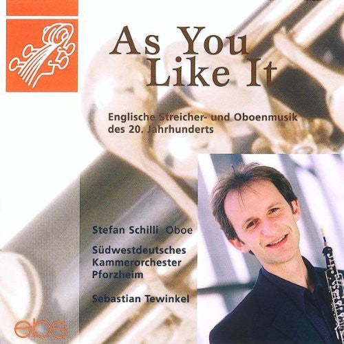 the album cover for Ireland / Elgar / Vaughan-Williams / Schilli - British STR-& Oboe Music