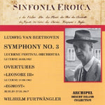 the album cover for Beethoven / Furtwangler - Sinfonie 3 / Lucerne Festival