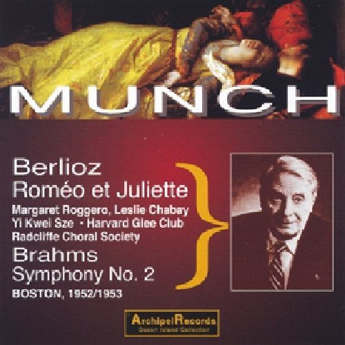 the album cover for CHARLES MUNCH - Romeo & Julia: Roggero-Chabay