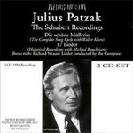 the album cover for Schubert / Lieder / Patzak - Die Schone Mullerin 17 Lieder