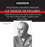 the album cover for Mozart / Walter - Le Nozze Di Figaro: Rautawaara
