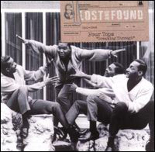 the album cover for The Four Tops - Lost and Found: Breaking Through