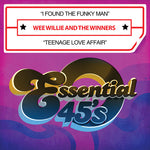 the album cover for Wee Willie - I Found Funky Man / Teenage Love Affair