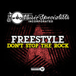 the album cover for Freestyle - Don't Stop Rock