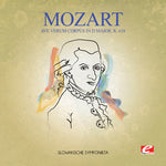 the album cover for Mozart - Ave Verum Corpus in D Major K. 618
