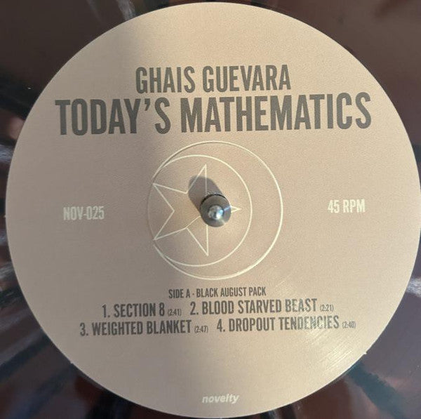 Ghais Guevara : Today's Mathematics (LP, Ltd, Bro)