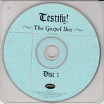 Various : Testify! The Gospel Box (3xCD, Comp, RM + Box)