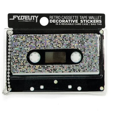 Fydelity Silver Glitter Stickers