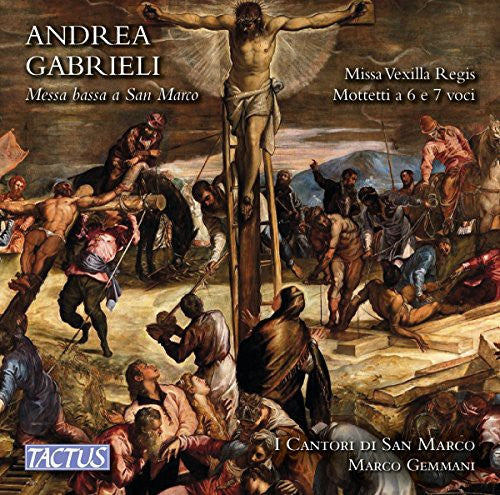 the album cover for Gabrieli / Gemmani / I Cantori Di San Marco - Le Corde Dellaria-Contemporary Chamber Music