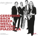 the album cover for Clair-obscur Saxophone Quartet - Chamber Music