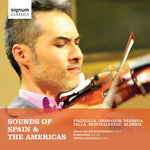 the album cover for Albeniz / De Falla / Montsalvatge / Granados - Sounds of Spain & the Americas