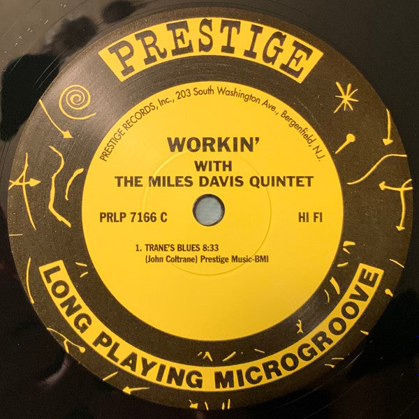 The Miles Davis Quintet : Workin' With The Miles Davis Quintet (2x12", Album, Ltd, RE, RM)